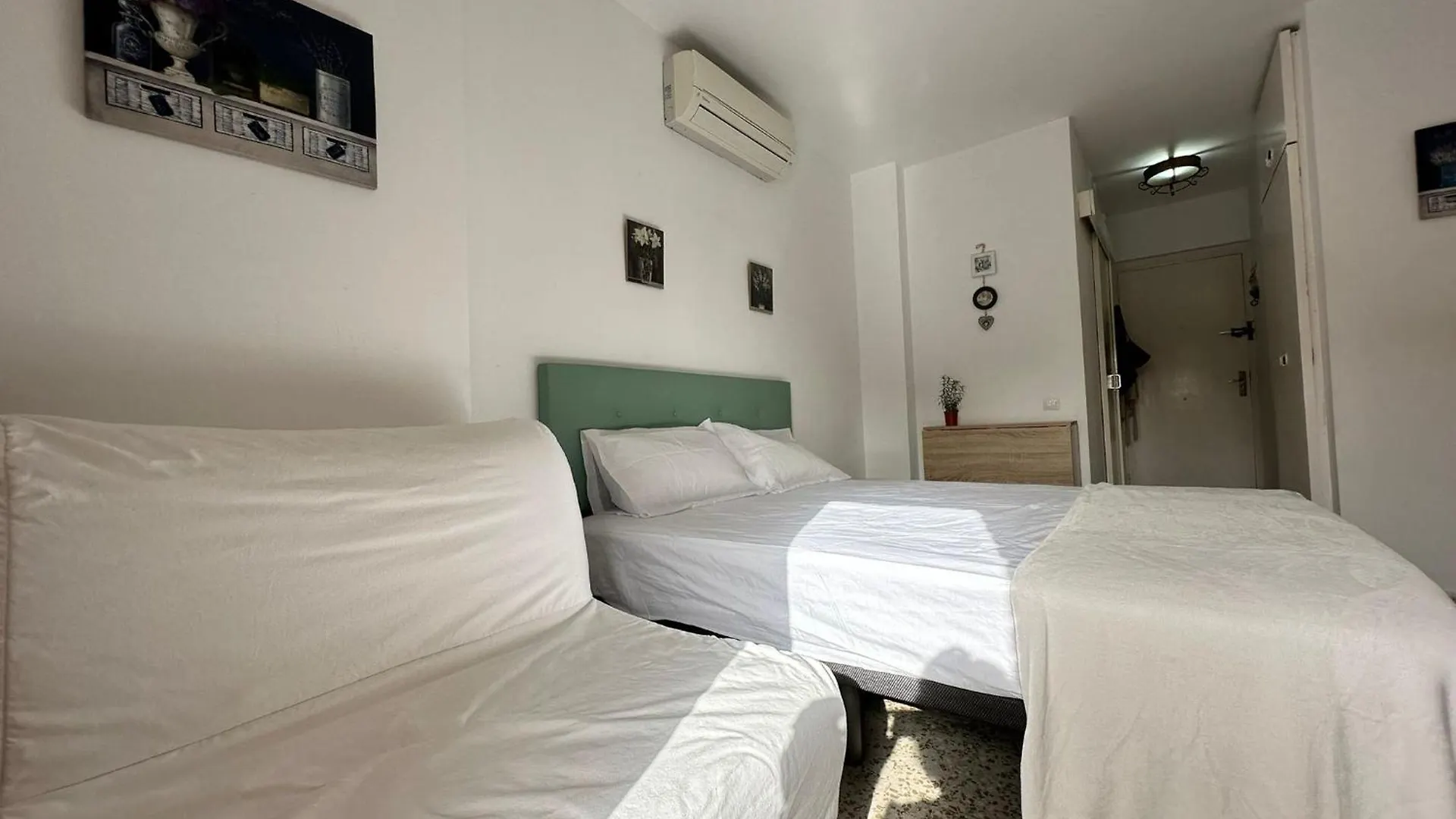 Acogedor Estudio Con Piscina Y Vistas Al Mar 베날마데나코스타 아파트