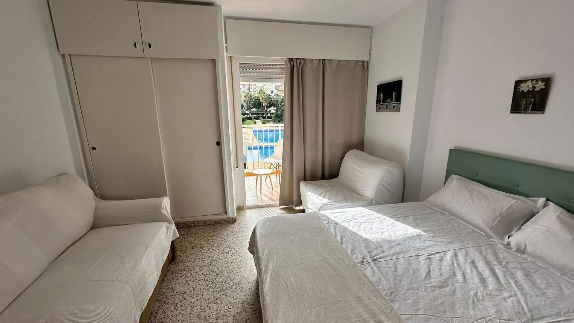 Acogedor Estudio Con Piscina Y Vistas Al Mar Benalmádena España